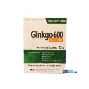 Ginkgo Biloba 600 mg with Coenzyme Q10